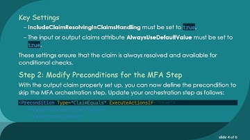 How to Efficiently Skip Steps in Azure B2C User Journeys Based on Input Claims