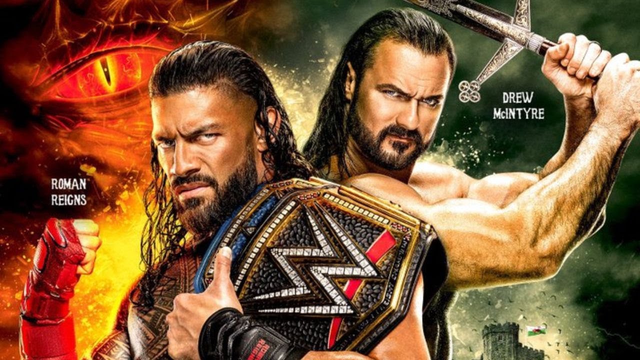 Drew Mcintyre vs. Roman Reigns — WWE Universal Championship No DQ Match