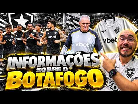 🚨WILL BOTAFOGO HAVE MANY SPONSORS ON THEIR JERSEY IN 2027? TITE HAS A WEEK OF PEACE AT THE GLORIO...