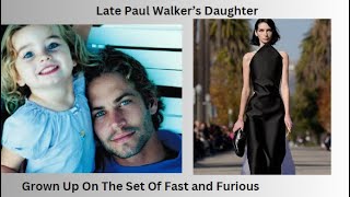Who Is Paul Walker's Daughter/ Where Is She Now? #paulwalker #meadowwalker #celebritygossip Details