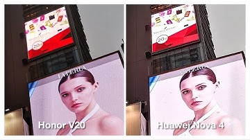 Honor V20 vs Huawei Nova 4 Camera Battle!