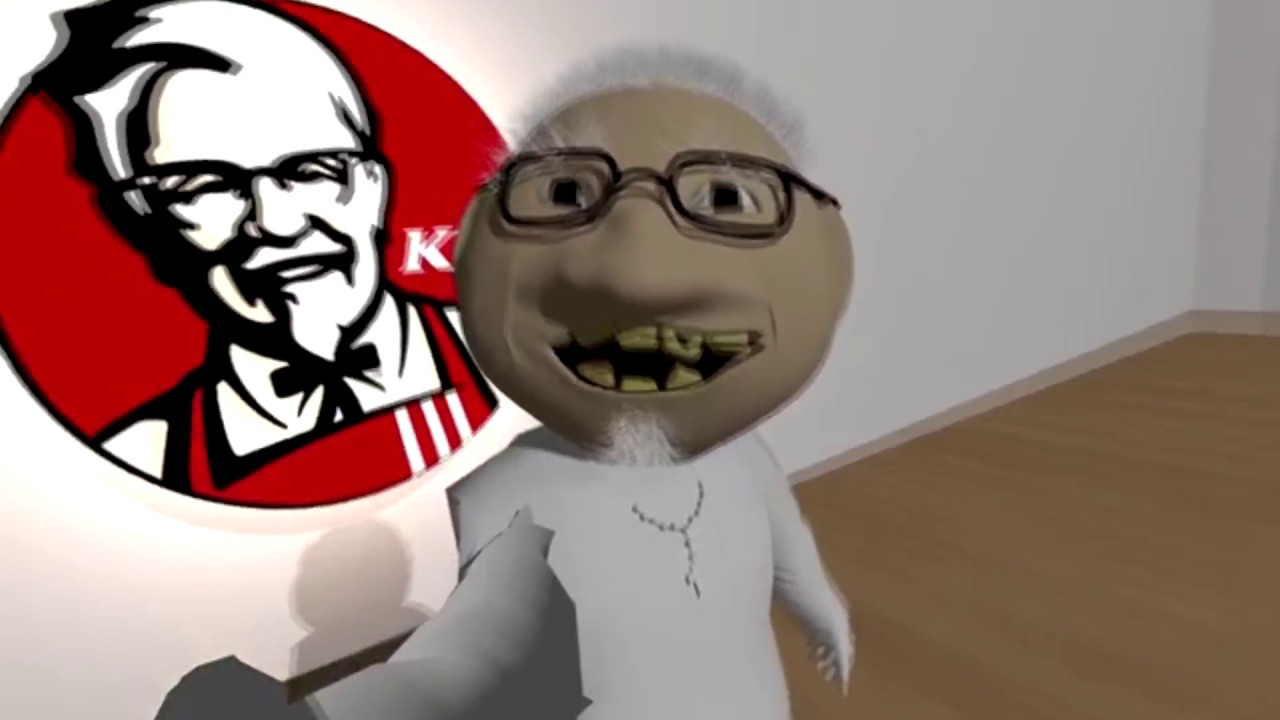 Colonel sanders visits kfc earrape YouTube