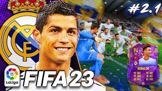 КАРЬЕРА ЗА РОНАЛДУ | НОВЫЙ СЕЗОН, ЦЕЛЬ - ЗОЛОТОЙ МЯЧ | FIFA 23