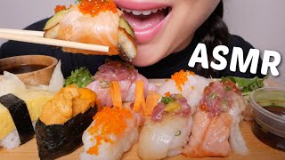 SUSHI *Premium Nigiri Thailand Edition Relaxing Eating Sounds | N.E Let's Eat