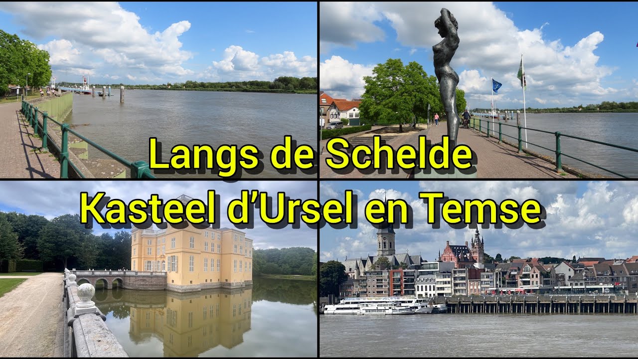 Fietstocht langs de Schelde, Kasteel d'Ursel en Temse