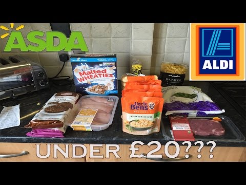 UK BODYBUILDING FOOD SHOPPING FOR UNDER £ (STUDENT BODYBUILDING)