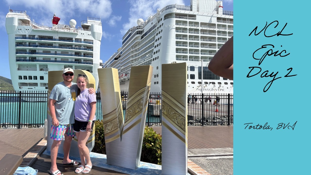 Day 5 — March 16, 2026 | NCL Epic Cruise: Tortola 🇻🇬 Cane Garden Bay 🌴 + Teppanyaki🍜