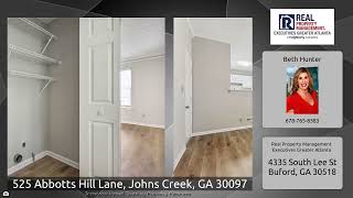 525 Abbotts Hill Lane, Johns Creek, GA 30097