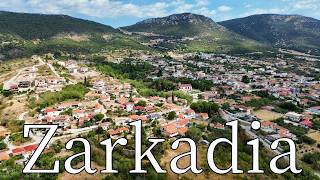 Zarkadia, Kavala, Greece - By Drone 4K.
