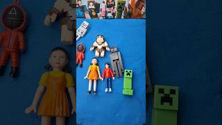 Minecraft + Squid 😱 Create a Monster