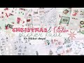 HUGE Christmas & Winter Sticker Haul! Two Lil' Bees, Crafts by Thaowie, Sadie's Stickers, 10+ shops!