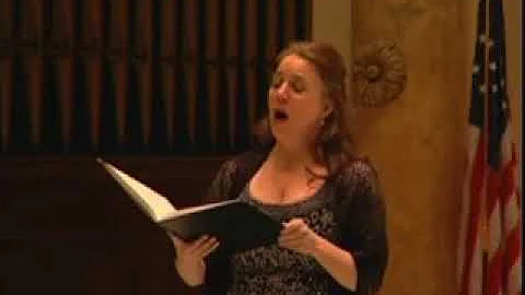 Laura Holden Green singing Crucifixus, from Rossin...