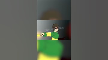 GLITCHTALE - Gaster, Flowey, and Sans vs Chara REANIMATION #shorts