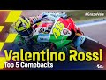 #GrazieVale: Valentino Rossi's Top 5 comebacks