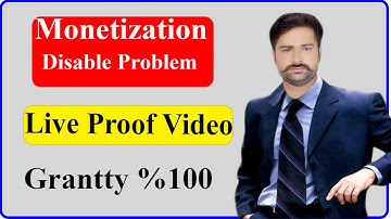 Monetization Disable Problem Solved || Adsense Disable Problem Solved Live Proof