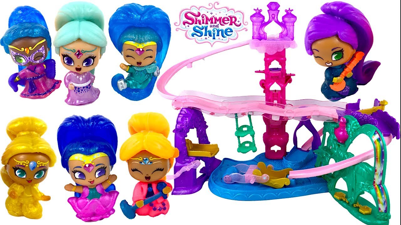 NICKELODEON SHIMMER AND SHINE TEENIE GENIES COLLECTION & THE MAGIC ...