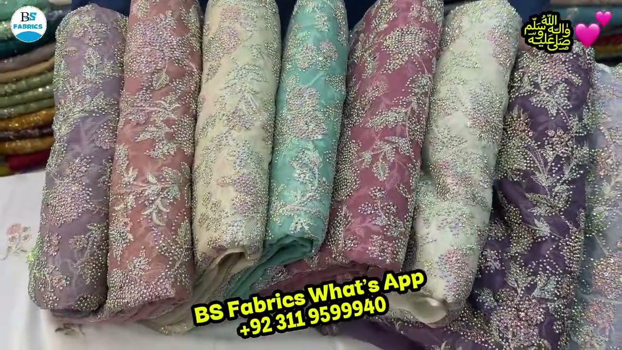 *STICKERS STONES* 😍 |  Latest Arrivals Fancy Chiffon Variety By Bs Fabrics ❤️