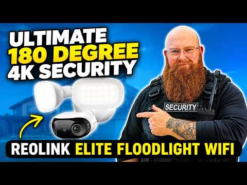 Is This 4K 180° Panoramic Camera the Ultimate Home Security Upgrade? Reolink Elite Floodlight Wifi