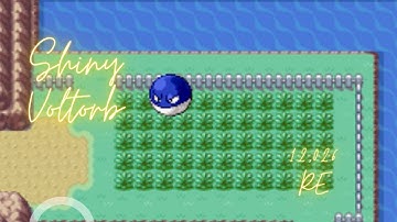 [LIVE] Shiny Voltorb after 12,026 random encounters in Pokemon FR/LG (Phase 2) DTQ #2