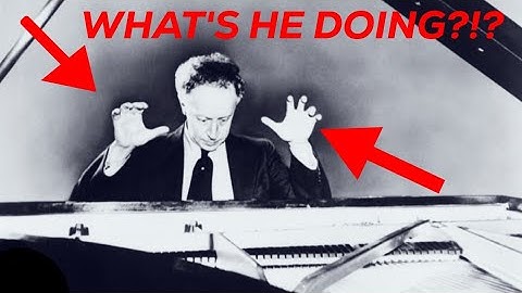 Watching Rubinstein Play To See What He