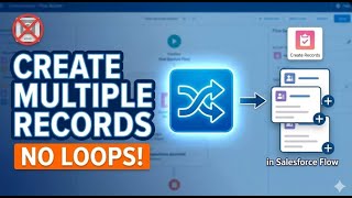 Use Transform element in flow to automatically create bulk records in Salesforce