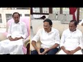 KCR Meeting Visuals With Elected BRS Party Leaders at His Farm House | Manastars