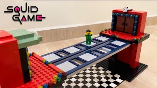 Lego Squid Game Glass Bridge | Working