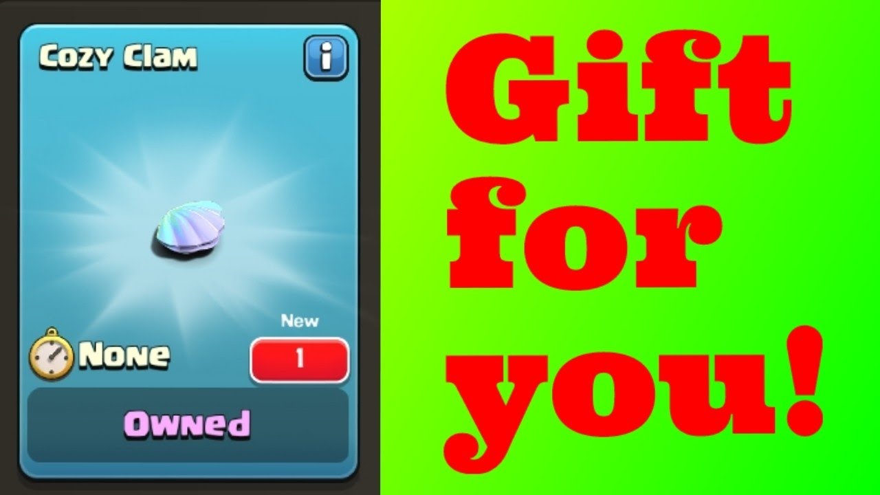 Cozy clam New free statue clash of clans New statue coc What is