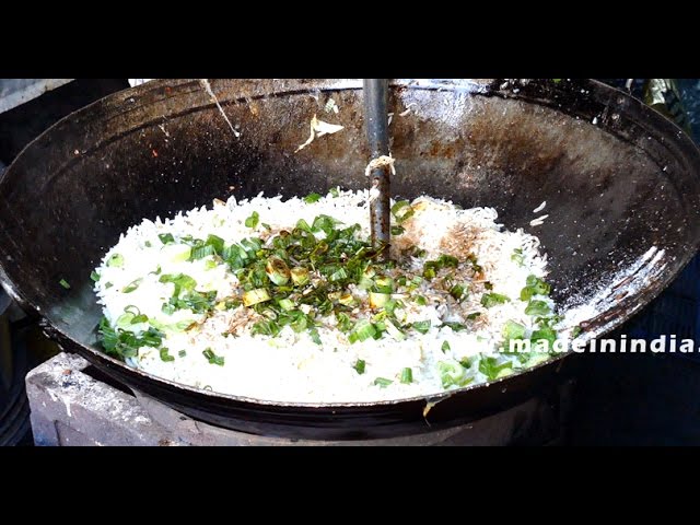 Scetzwan Chicken Fried Rice | FAST FOOD RECIPE | MUMBAI STREET FOOD | INDIAN 4K FOOD VIDEOS