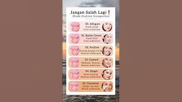Thumbnail of Jangan salah shade❗️❗️#glad2glow #cushion #viralvideo #viralshort #fyp