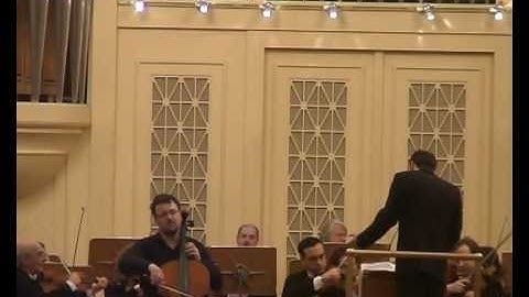 Dmitry Kouzov plays Tchaikovsky Rococo variations Part 2