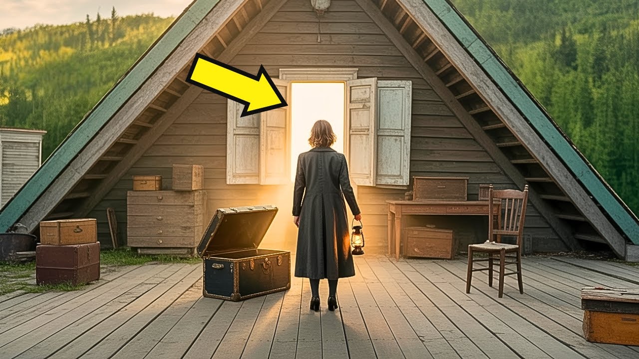 Widow Found a Hidden Attic What She Discovered Inside Her Husband's