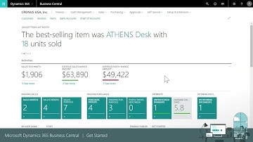 Get Started with Microsoft Dynamics 365 Business Central