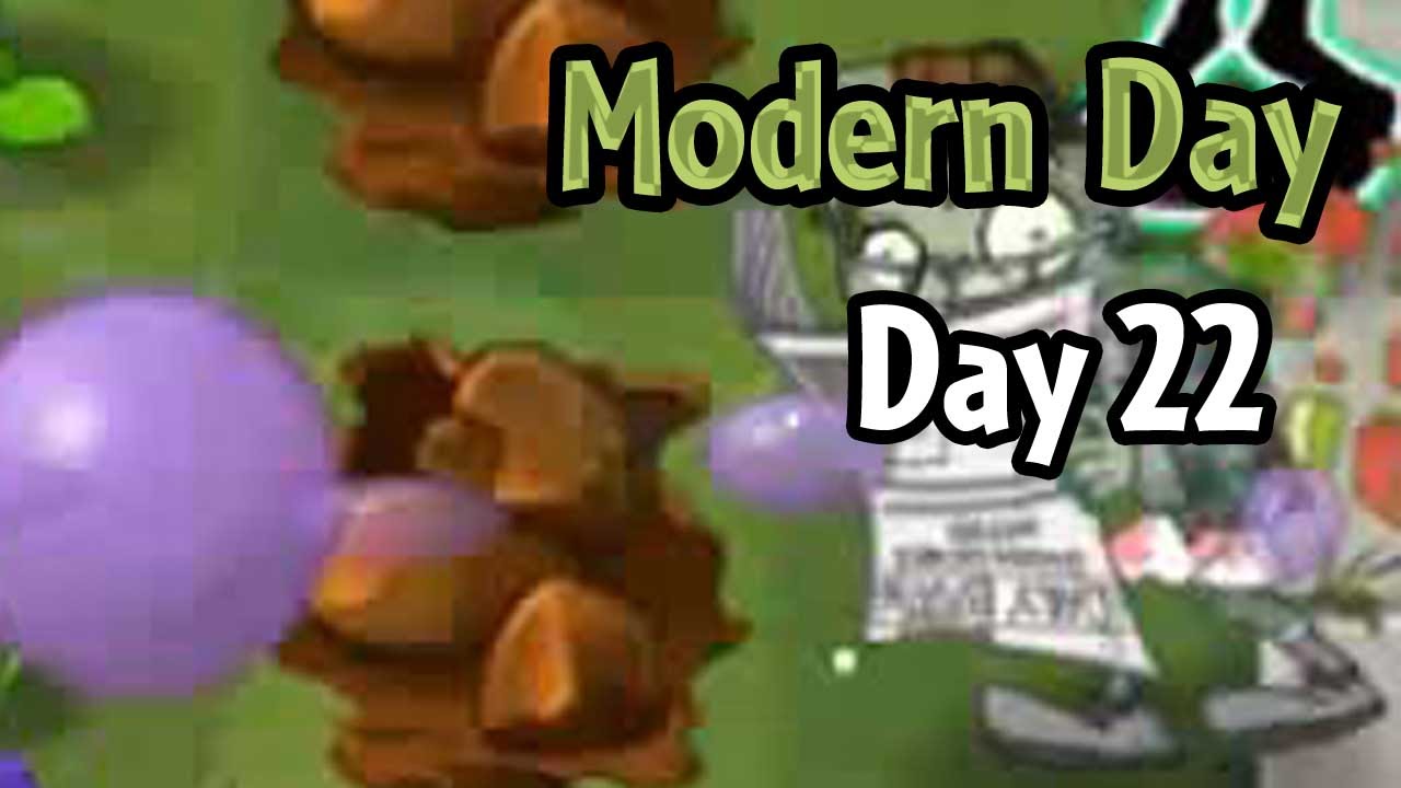 Plants vs Zombies 2 - Modern Day - Day 22: Beghouled II - YouTube