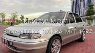 Review mobil bimantara cakra atau hyundai accent GLS manual 1997 mobil seharga motor baru