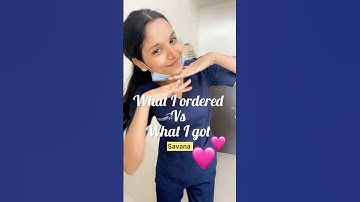 What I ordered vs what I got 🤌🏻#fashion  #savana #order #unboxing #shopping #shortvideo #shorts