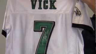 Sports Performance Michael Vick Autographed Jersey - PSA/DNA