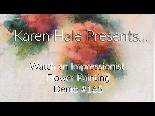 VIDEO: Testing Iridescent Acrylic Paint - Flourish Flower Art