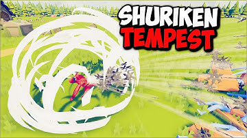 Shuriken Tempest🌪 New Sensei vs Every Faction - TABS Unit Creator Update
