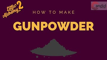 How to make Gunpowder in Little Alchemy 2?