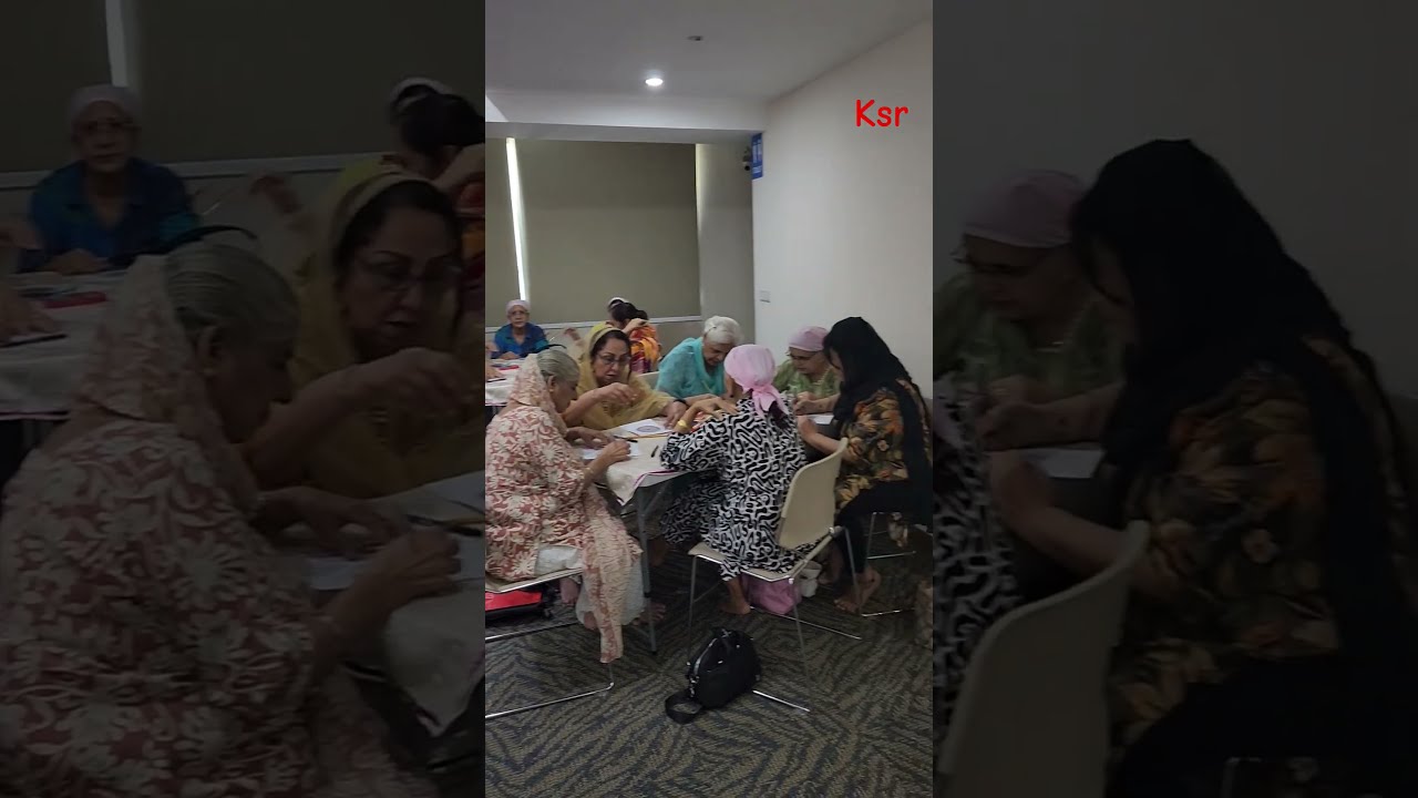 Mandala Art Workshop At CST Senior Citizens Kavitasunil Kavitasr Singapore