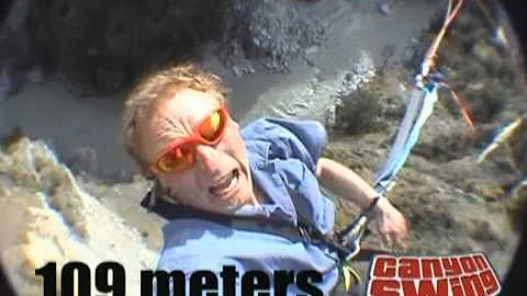 Canyon Swing New Zealand 2002...Starring Russell W...