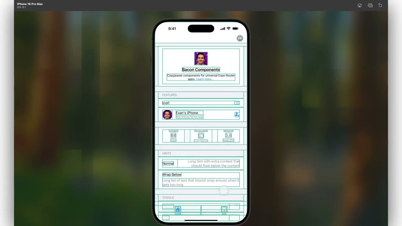 Highlight React re-renders in Expo