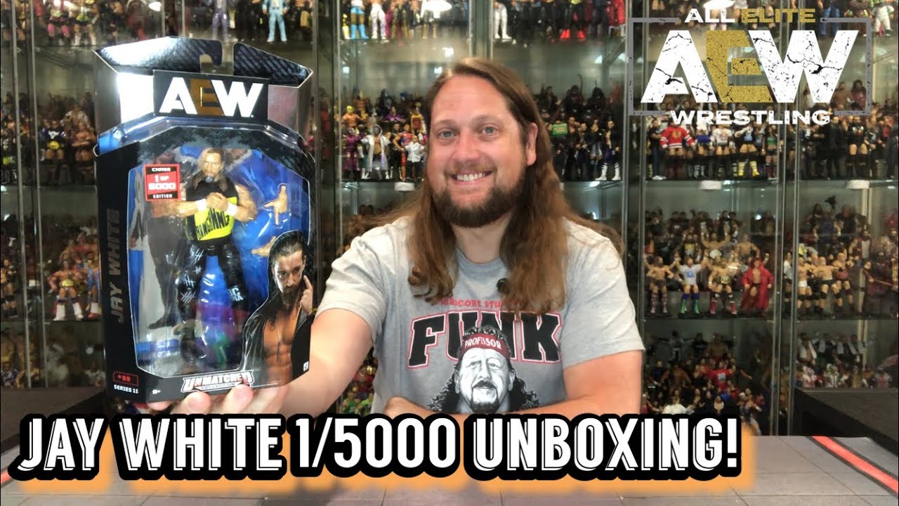 Jay White AEW Unmatched 1/5000 Unboxing & Review! - YouTube