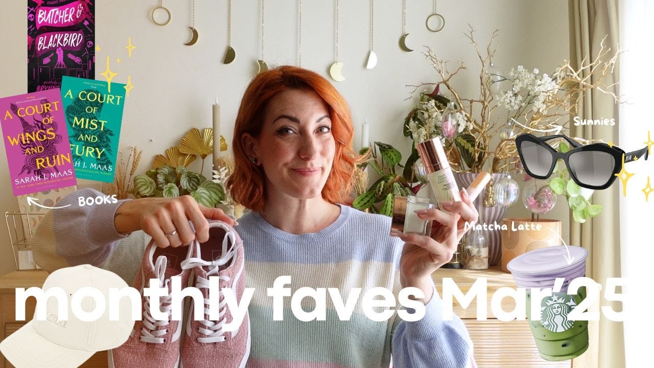 März Favoriten 2025 ✨ Books, Skin Care, Baseball Caps... (Vans, Starbucks, Charlotte Tilbury)