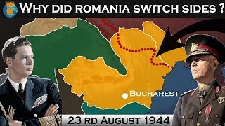 Why did Romania switch sides in WW2