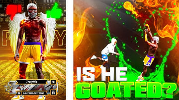 Is He Goated? Unstoppable Demi God Build 2-Way Pass First Point NBA 2K20 Best Build Best Jumpshot