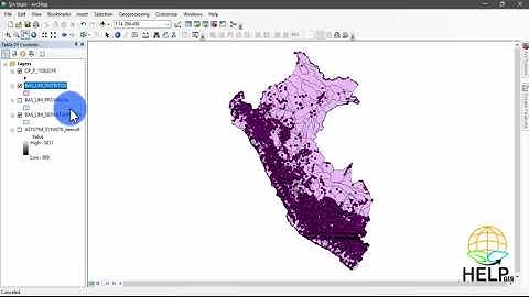MANEJO DE LA TABLA DE ATRIBUTOS EN ARCGIS