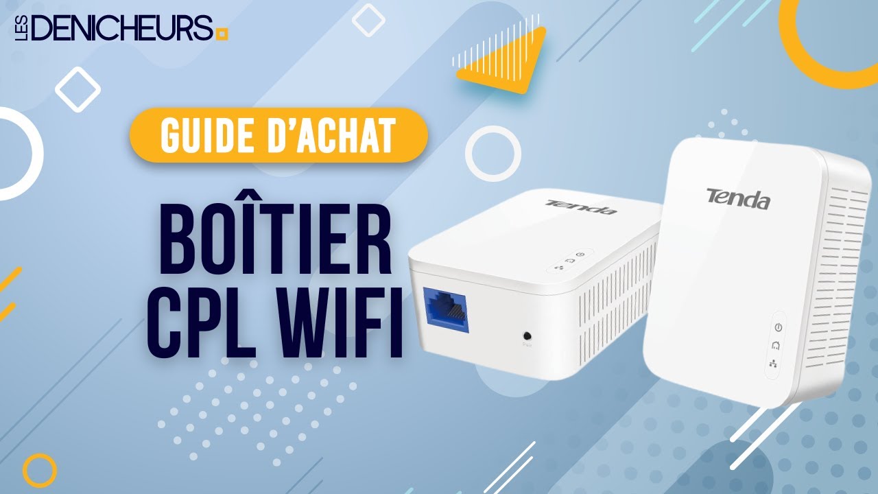 MEILLEUR BOÎTIER CPL WIFI (2023) - Comparatif & Guide d'achat