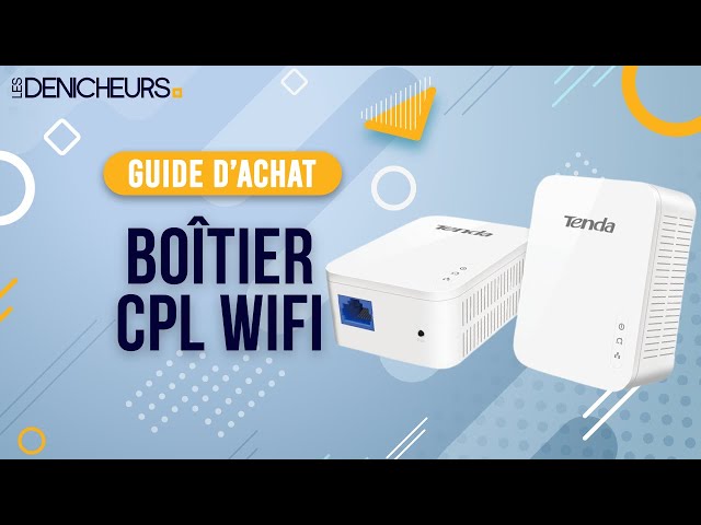 CPL - Achat boitier / prise CPL au meilleur prix